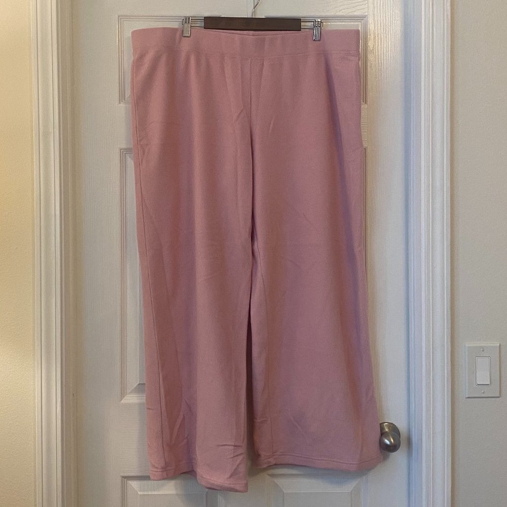 Pink Fleece PJ Pajama Bottoms - Pajamagram - 2X